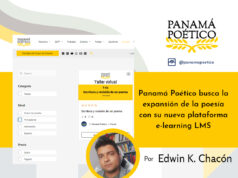 Panamá Poético busca la expansión de la poesía con su nueva plataforma e-learning LMS