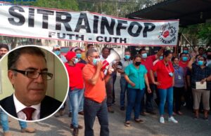 Denuncia presidente de sindicato: Hay una escalada antisindical del gobierno contra el SITRAINFOP