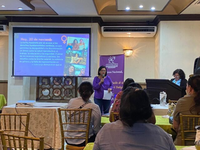 16 días de activismo: Las mujeres exigen justicia laboral