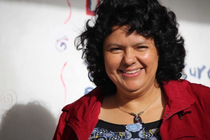 Berta Caceres 2015 Goldman Environmental Award Recipient