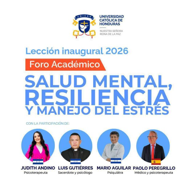 UNICAH promueve la Salud Mental en seminario sobre Resiliencia y Manejo del Estrés