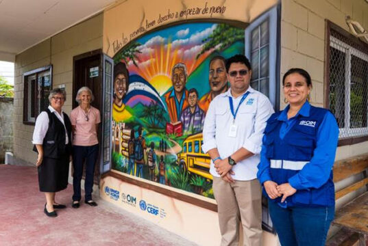 Nuevo módulo de alojamiento fortalece la atención a personas hondureñas retornadas en La Lima