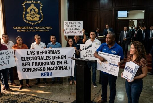Las reformas electorales deben ser prioridad en el Congreso Nacional: REDH