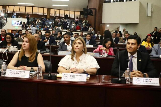 Caos en el Congreso Nacional durante comparecencia de los consejeros del CNE