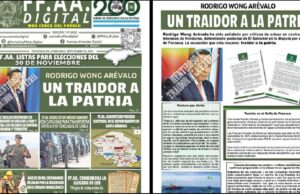 CPH condena publicación militar que tilda de “traidor” al periodista Rodrigo Wong Arévalo
