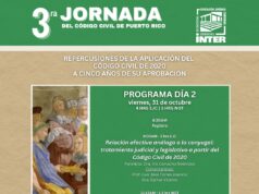 PROBLEMAS CON HERENCIAS, PAREJAS DE HECHO Y EL DESPLAZAMIENTO POR LOS AIRBNB FORMAN PARTE DE LA 3RA JORNADA DEL CÓDIGO CIVIL DE 2020 EN SU QUINTO ANIVERSARIO