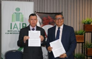 ASJ Y EL IAIP FIRMAN CONVENIO DE COLABORACIÓN PARA EL FORTALECIMIENTO DEL ACCESO A LA INFORMACIÓN PÚBLICA