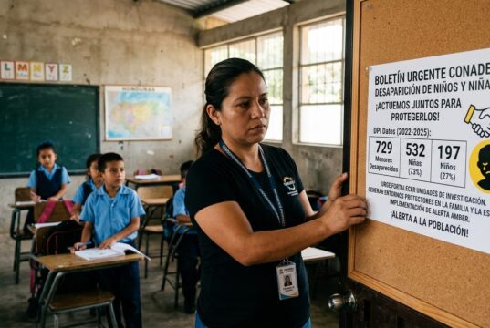 CONADEH: Urge fortalecer unidades para investigar casos de niñas y niños “desaparecidos” en Honduras