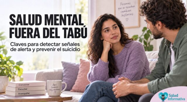 Salud mental fuera del tabú: claves para detectar señales de alerta y prevenir el suicidio